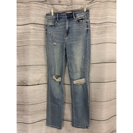 Hidden Los Angeles Distressed Light Wash Jeans Size 27