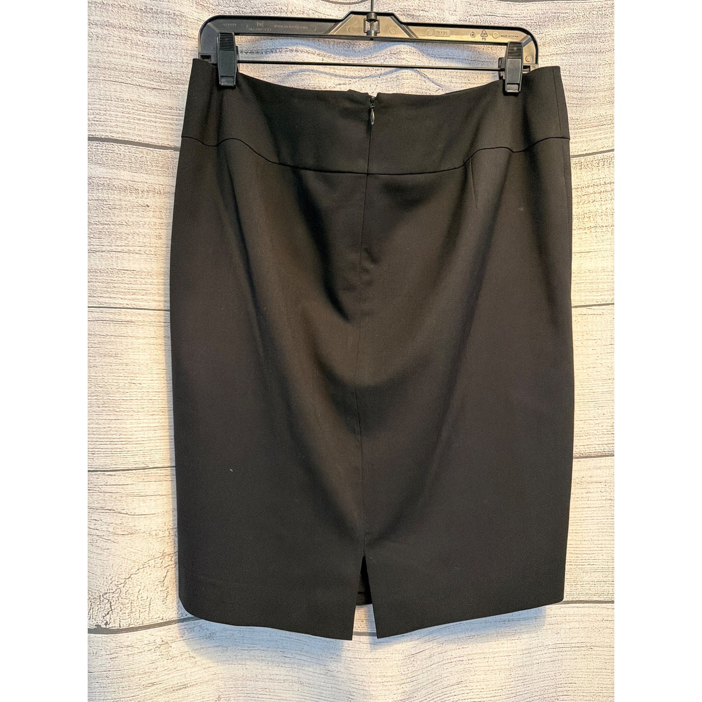 Lafayette 148 Black Pencil Skirt Size 12