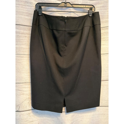 Lafayette 148 Black Pencil Skirt Size 12