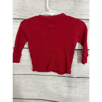 Peek Red Waffle Shirt