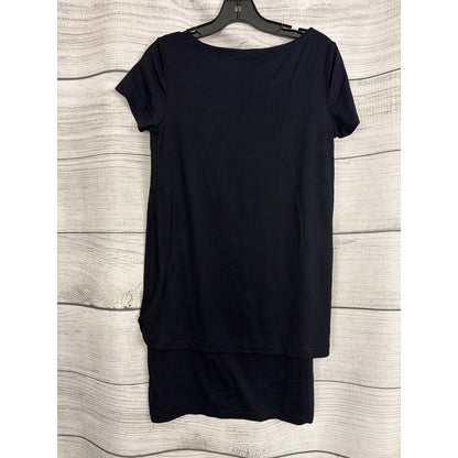Susana Monaco Short Sleeve Layered Popover Dress Size L