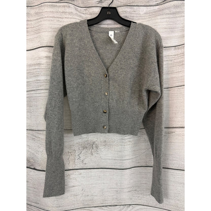 Alo Sheer Cashmere Cropped Cardigan Size S
