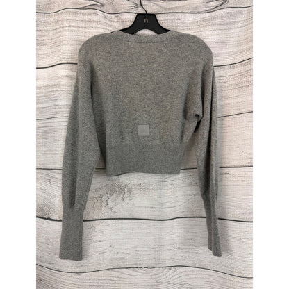 Alo Sheer Cashmere Cropped Cardigan Size S