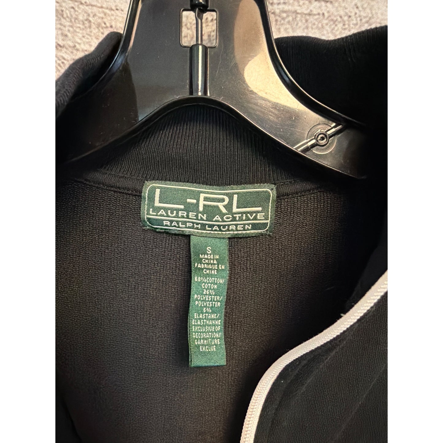 Lauren Ralph Lauren Active Colorblocked Full-Zip Jacket Size S