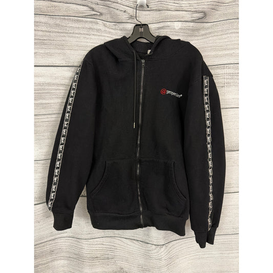 @ At Properties Black Zip-Up Hoodie Size XL