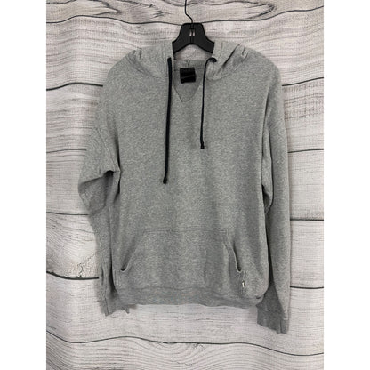 Love Junkie Gray Hooded Sweatshirt Size S