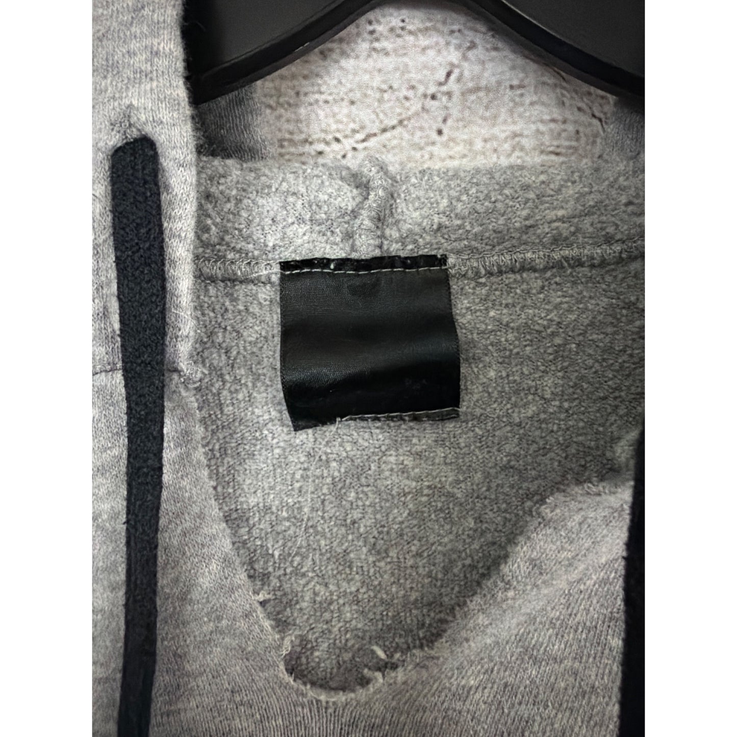 Love Junkie Gray Hooded Sweatshirt Size S