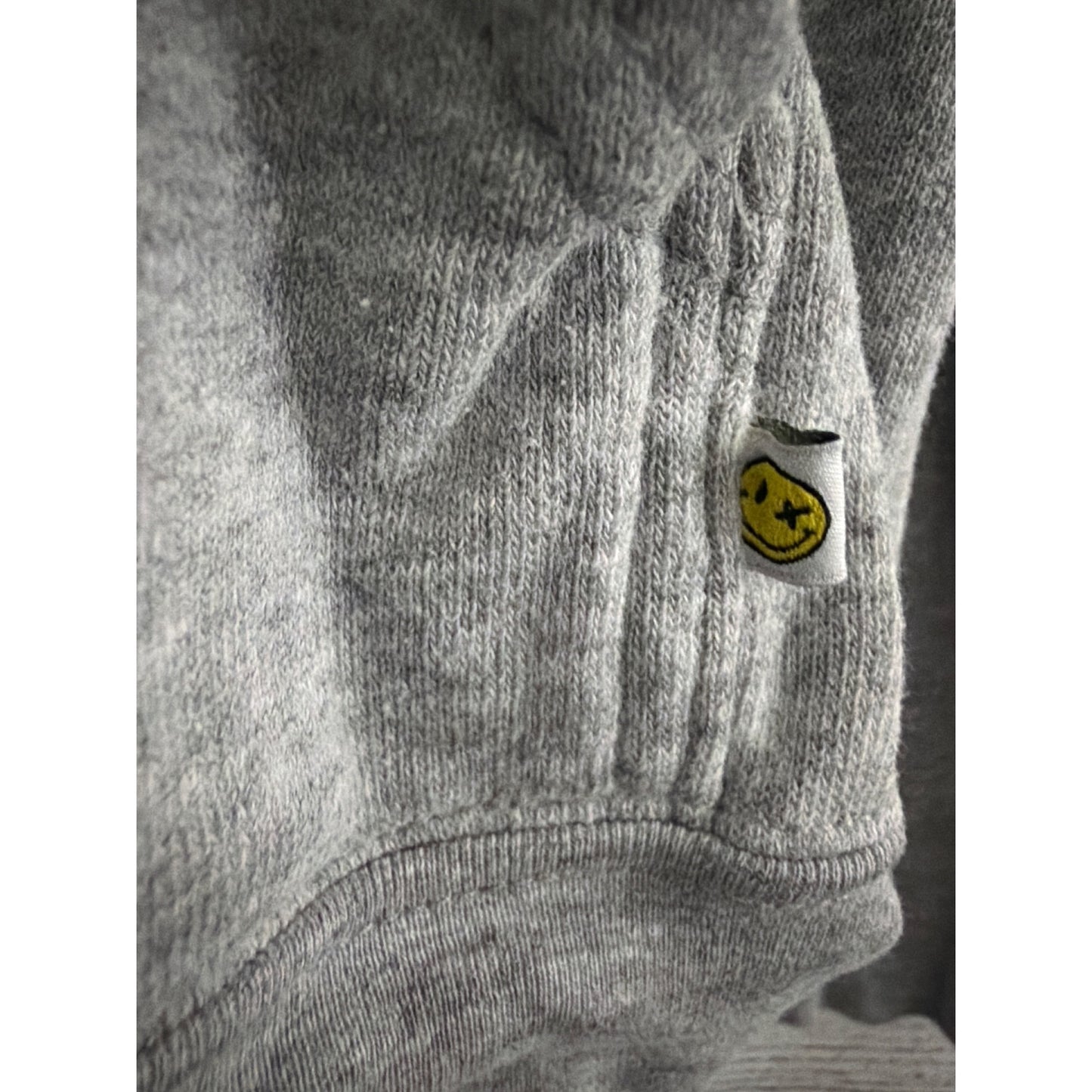 Love Junkie Gray Hooded Sweatshirt Size S