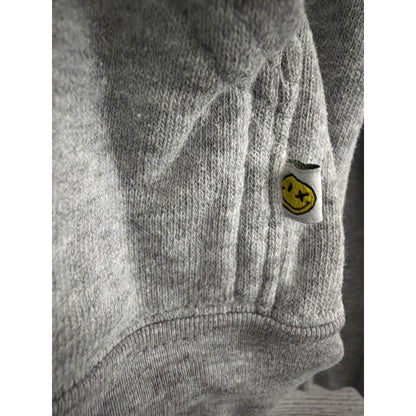 Love Junkie Gray Hooded Sweatshirt Size S