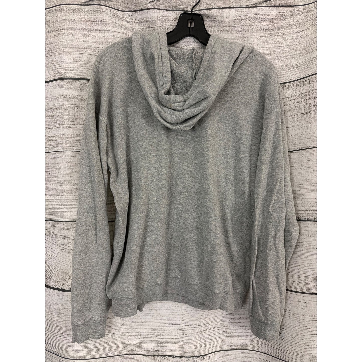 Love Junkie Gray Hooded Sweatshirt Size S