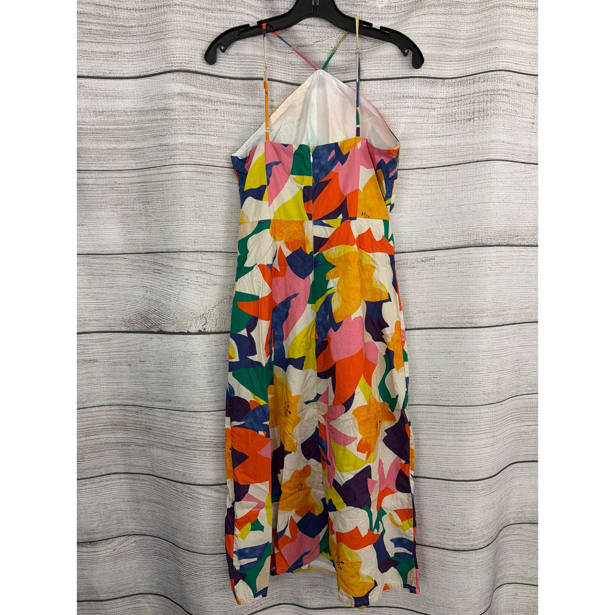 Walter Baker Multicolor Floral Strappy Halter Midi Dress Size 6