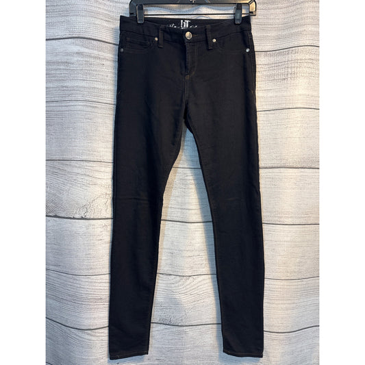 iT Jeans Los Angeles Lola Style Black Skinny Jeans Size 28