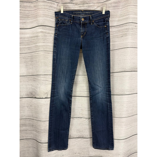 Citizens Of Humanity Dark Wash Straight Leg Jeans Size 28
