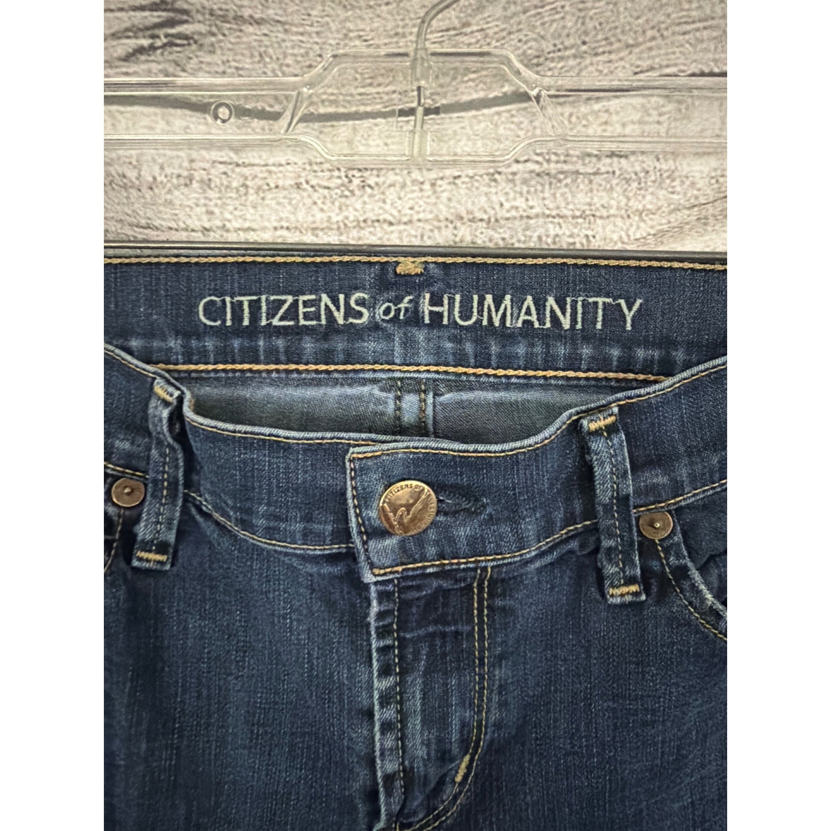 Citizens Of Humanity Dark Wash Straight Leg Jeans Size 28