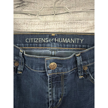 Citizens Of Humanity Dark Wash Straight Leg Jeans Size 28