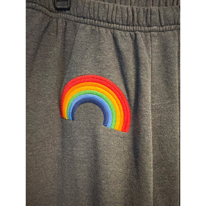 Aviator Nation Rainbow Graphic Joggers Size S