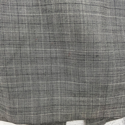 Banana Republic Gray Plaid Pencil Skirt, Size 10