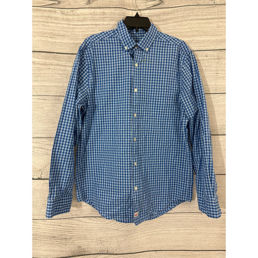 Vineyard Vines Mens Classic Fit Murray Gingham Shirt Size M