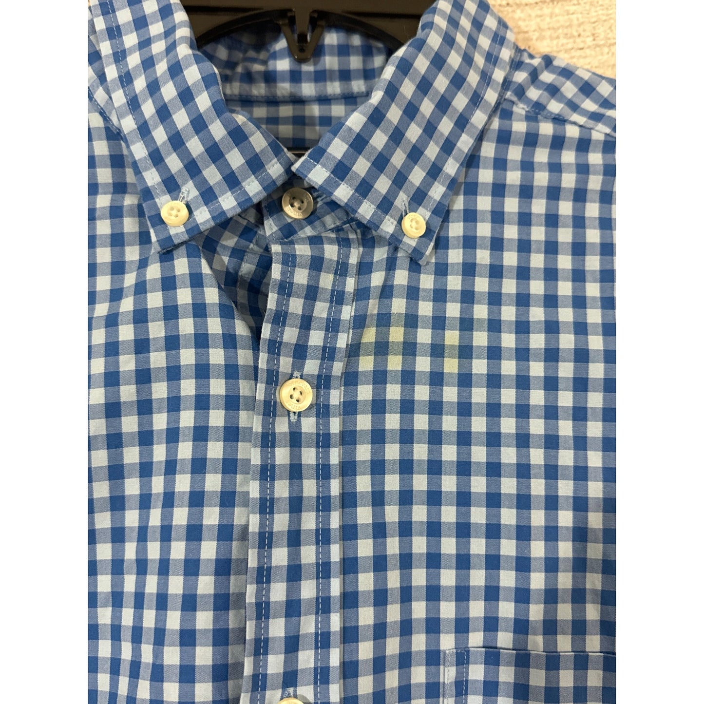 Vineyard Vines Mens Classic Fit Murray Gingham Shirt Size M