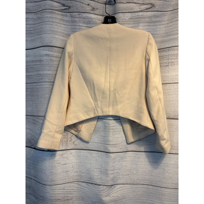 Topshop Petite Cream Blazer Jacket Size 4