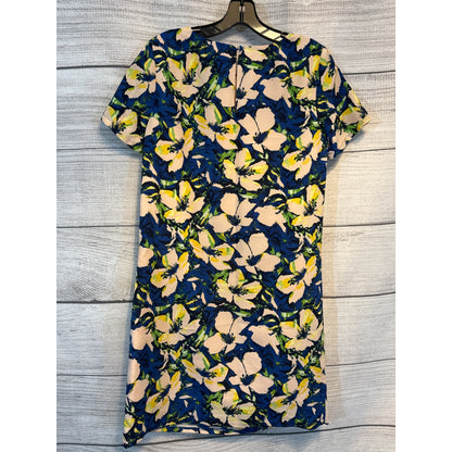 J.Crew Women's Floral Print Short Sleeve Dress Size 2 - Bright & Blooming Fashion for Any Day