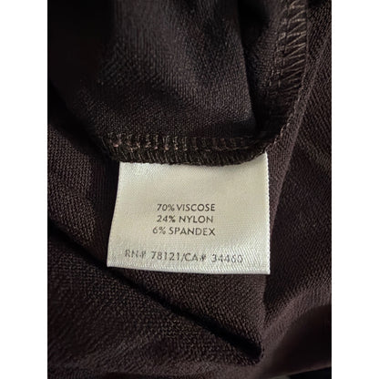 Eileen Fisher Black Stretch Slim Ankle Pants Size M