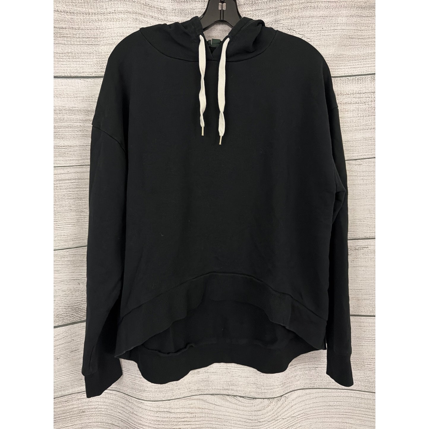 Wild Fable Black Pullover Hoodie With Drawstrings Size M