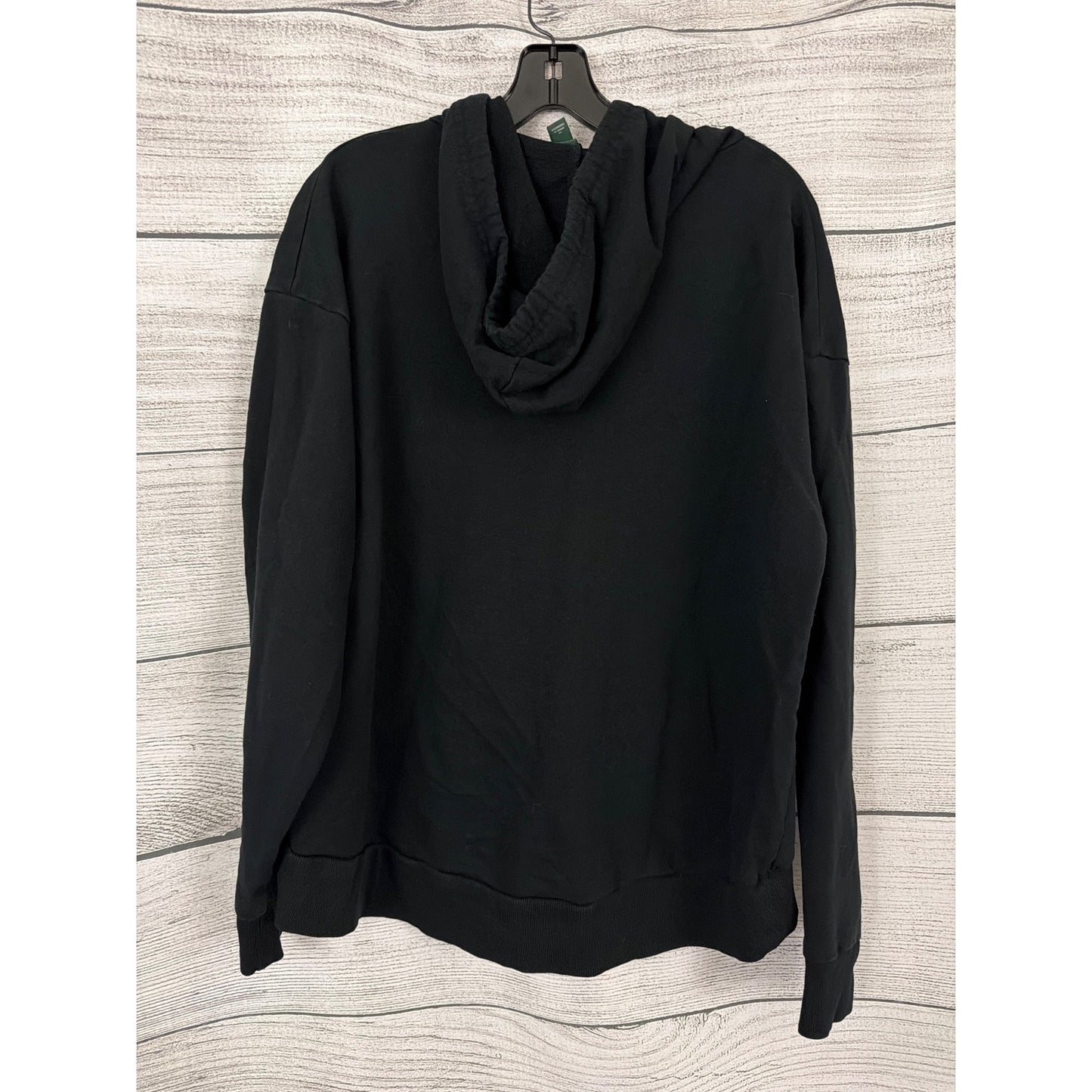 Wild Fable Black Pullover Hoodie With Drawstrings Size M