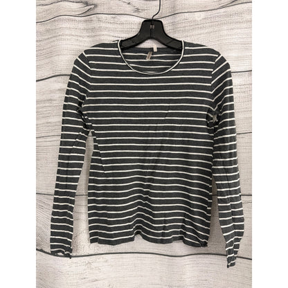 Banana Republic The Signature Tee Striped Long-Sleeve Shirt Size XS