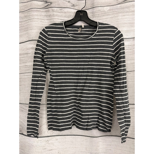 Banana Republic The Signature Tee Striped Long-Sleeve Shirt Size XS