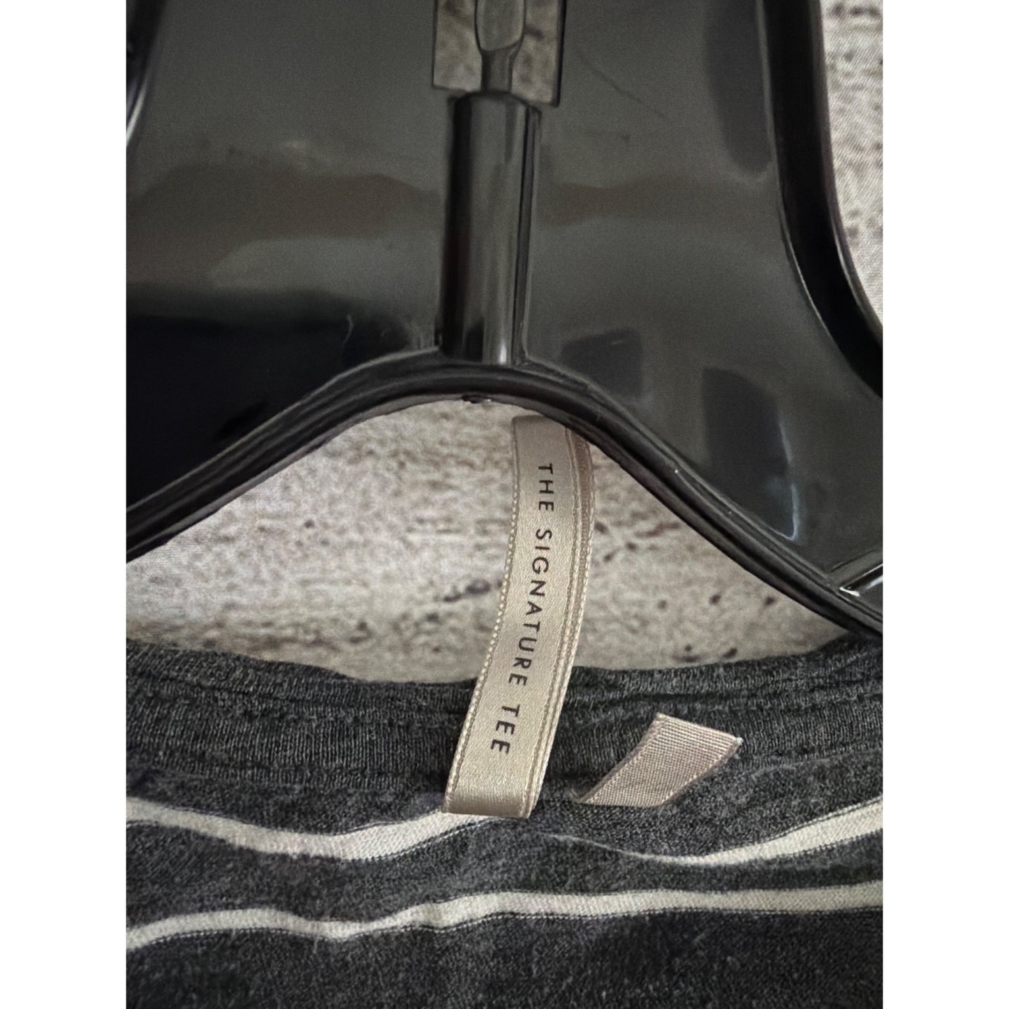 Banana Republic The Signature Tee Striped Long-Sleeve Shirt Size XS