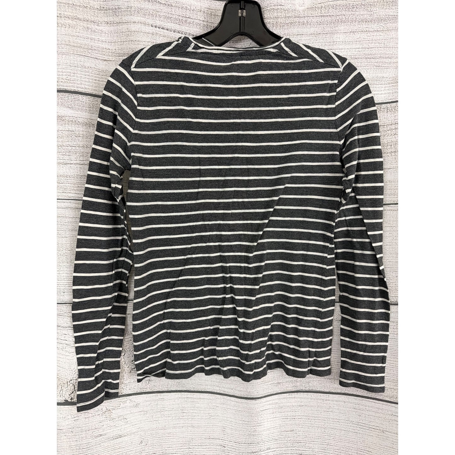 Banana Republic The Signature Tee Striped Long-Sleeve Shirt Size XS