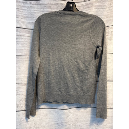 Zadig & Voltaire Womens Gray Cashmere Sweater XS Crewneck Long Sleeve Light Knit