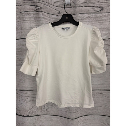 NWOT Walter Baker Skippy Puff Sleeve Top Size M