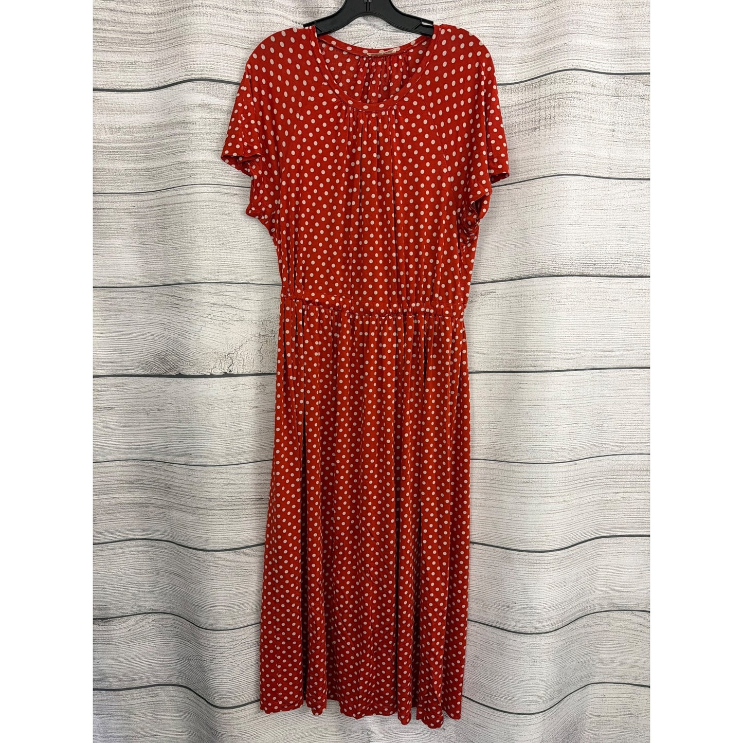 Stine Goya Red Polka Dot Caitlin Dress Size M