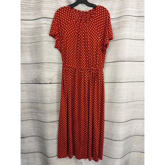 Stine Goya Red Polka Dot Caitlin Dress Size M
