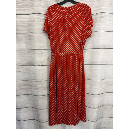 Stine Goya Red Polka Dot Caitlin Dress Size M