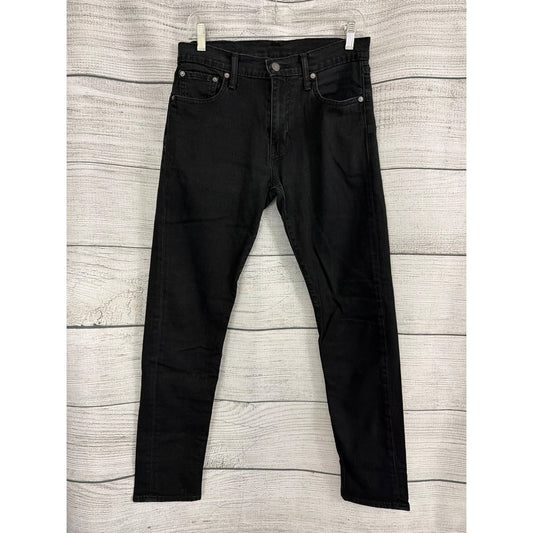 Mens Levis 511 Slim Fit Black Denim Jeans W30 L32