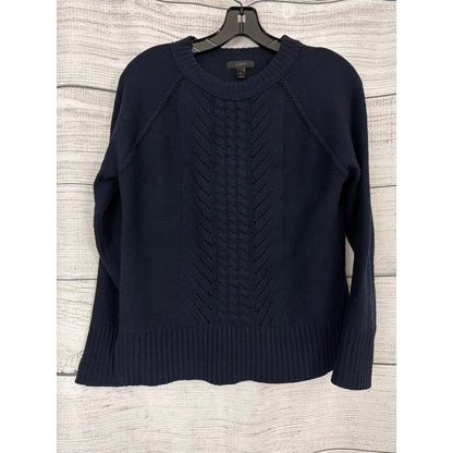 J. Crew Navy Cable Knit Sweater Size XS