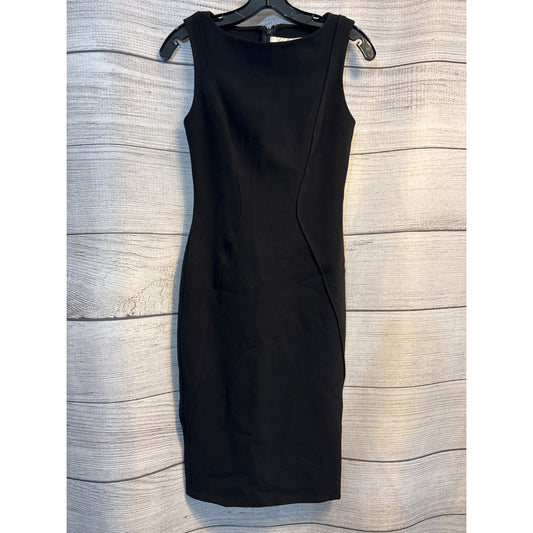 Lela Rose Sleeveless Boat-Neck Sheath Dress Size 0
