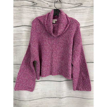 NWT Sincerely Jules Pink Cozy Knit Turtleneck Sweater Size M