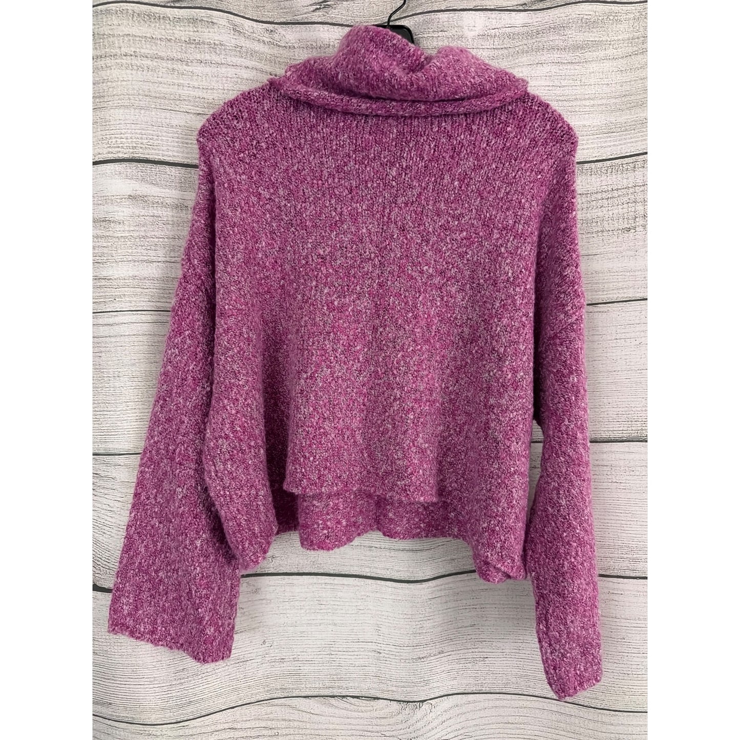 NWT Sincerely Jules Pink Cozy Knit Turtleneck Sweater Size M