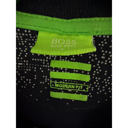 Mens Hugo Boss Navy Polo Shirt Modern Fit Size L