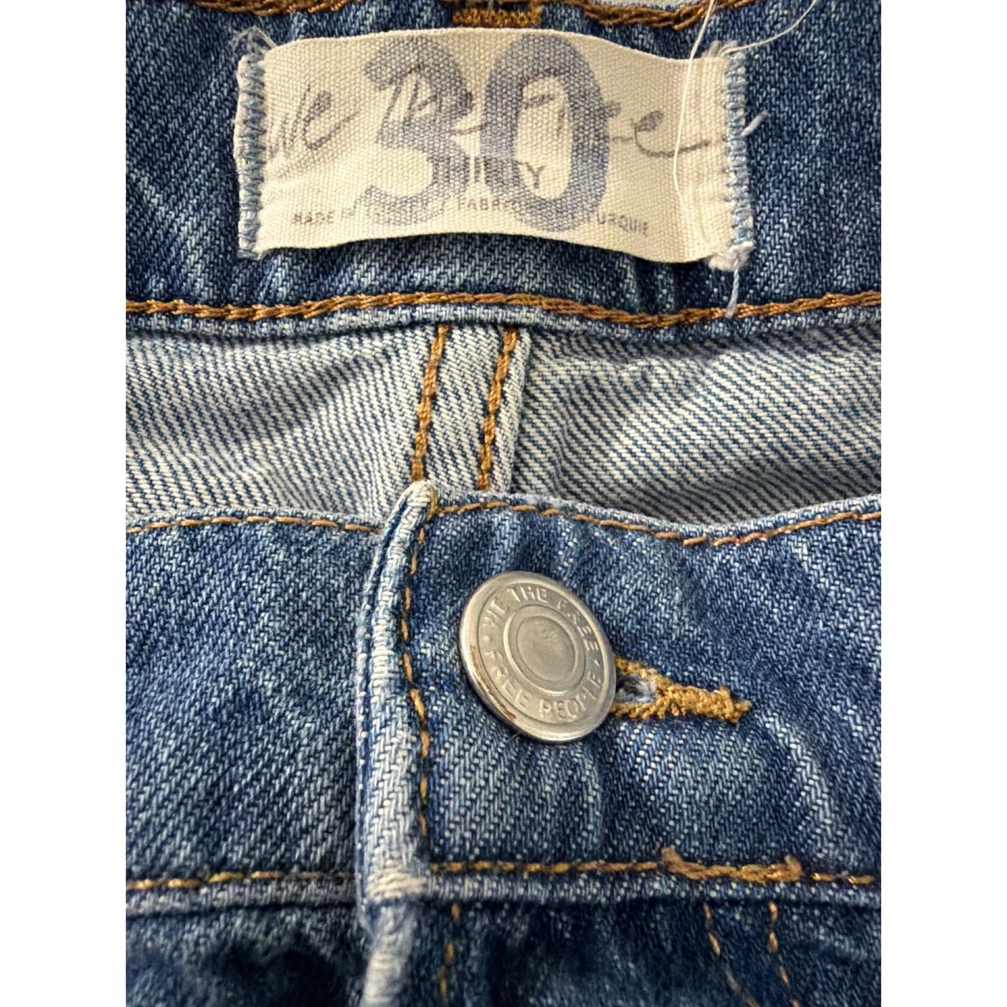 We The Free Flared Denim Jeans Size 30