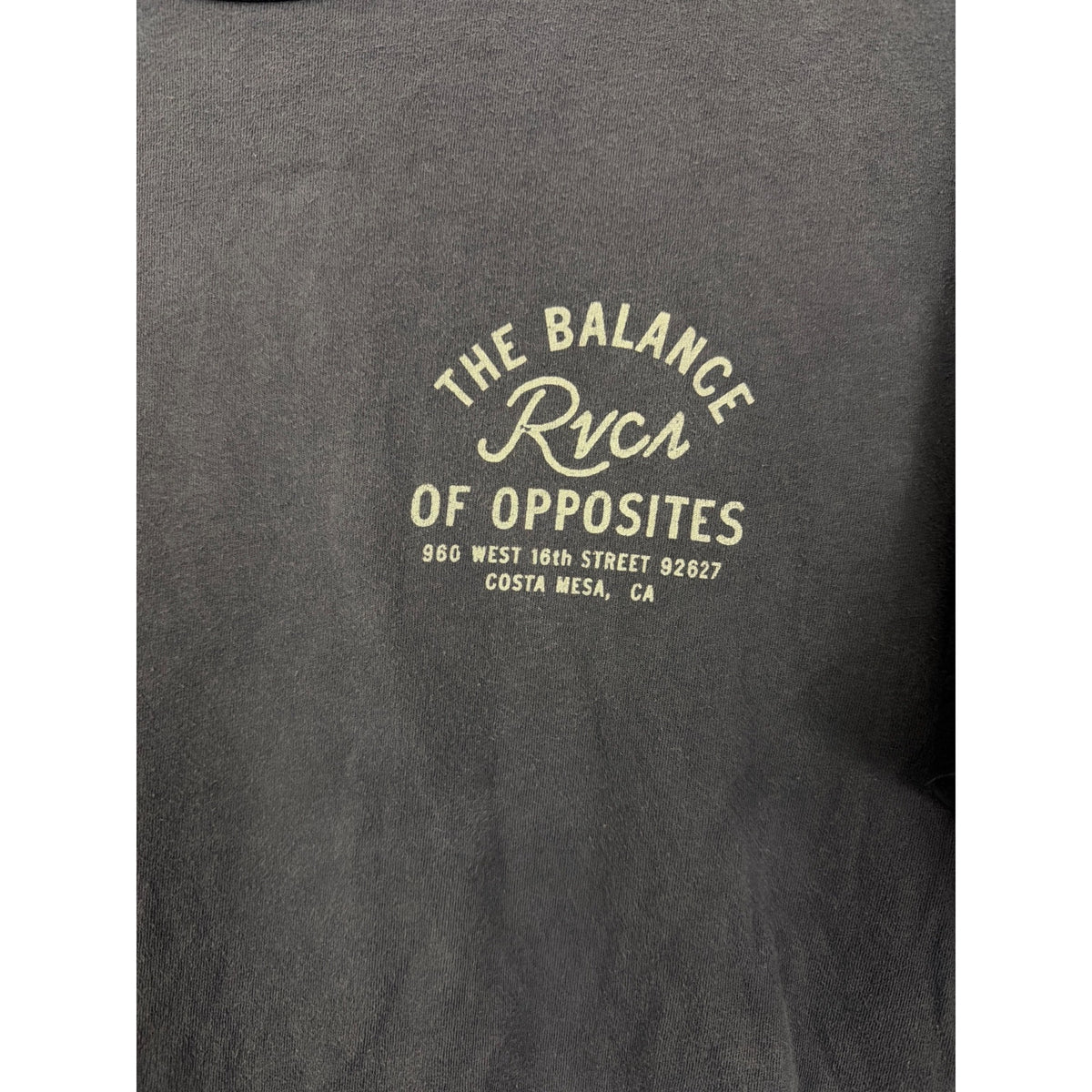 Mens RVCA Regular Fit Graphic T-Shirts Set Of 2 Size L