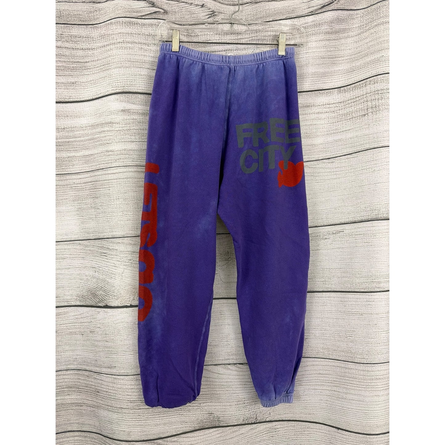 Free City Purple CIRCA '99 OG LetsGo OldSchool Sweatpants Size XS