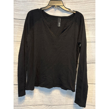 Bobi LA cut v neck long sleeve shirt Size S