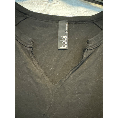 Bobi LA cut v neck long sleeve shirt Size S