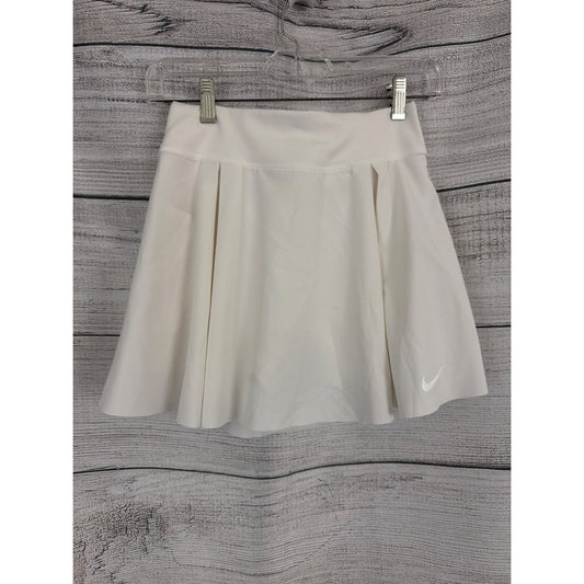 Nike Dri-Fit White Athletic Skort With Built-In Shorts Size XS
