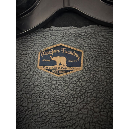 Mens Freedom Foundry Dry Goods Co. Sherpa-Lined Fleece Shacket Size L